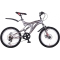 Велосипед Crosser Smart-1 20" горный, SHIMANO (серый, черный), Crosser Smart-1 20", Велосипед Crosser Smart-1 20" горный, SHIMANO (серый, черный) фото, продажа в Украине